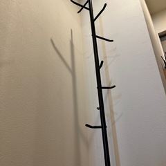 ハンガーラック　ポールハンガー　玄関用の画像