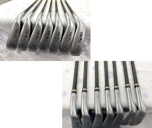 本間ゴルフ BERES IS-02 2星 6-10 AW SW アイアン7本セット フレックスR ARMRQ6 49 HONMA ベレ