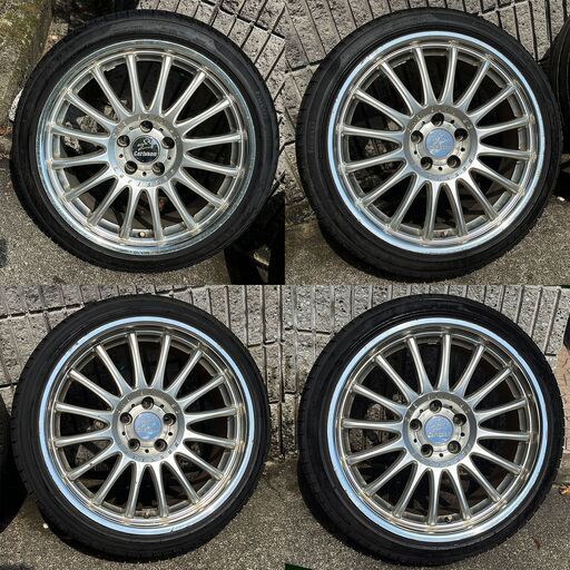 19インチ カールソン CR1/16EVO + ピレリ 225/40/R19 4本セット