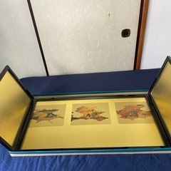 伝統工芸品　金沢箔】特製御屏風の画像