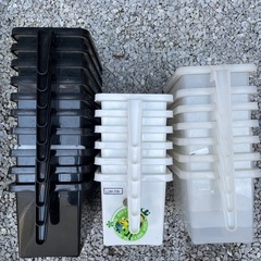 めだか飼育使用容器スタッキングボックス