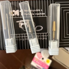 ネイルマシンほぼ新品ほかネイル用具一式の画像