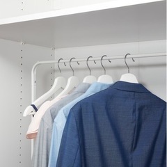 新品:IKEA イケア 洋服ラック(小)の画像