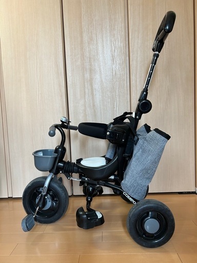 美品 ides コンポフィット2 ♪ アイデス三輪車◆タイヤロック付◆制御棒付◆ コレクション コンポフィット2 美品 ides コンポフィット2 ♪ アイデス