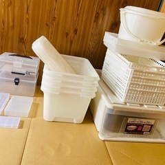【お渡し予定決まりました】衣装ケース・収納ケース・カゴ等計30個