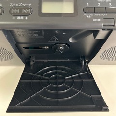 薄い！TOSHIBA東芝 TY-C24CDプレイヤーラジオプレイヤーブラック黒色の画像