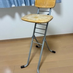 【ご購入者様決定】折りたためるイス　高さ調整　6段階の画像