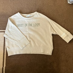 トレーナーFRUIT OF THE LOOM ⭐︎
100㎝