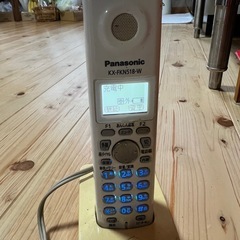 パナソニック　FAXつき電話機の画像