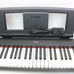 072)ヤマハ YAMAHA NP-32B 電子キーボード ブラック 2018年製の画像