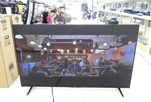 千歳市/恵庭市 TCL 55V型 4Kスマート液晶テレビ 55V6B 2024年製 4Kチューナー内蔵 Google TV