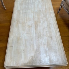 再再値引きしました！フランスシャビー　アンティークソファと机♡の画像