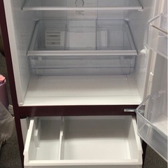 AQUA 冷蔵庫 2020年製 AQR-17J(R) レッド 168Lの画像