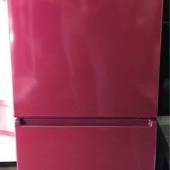 AQUA 冷蔵庫 2020年製 AQR-17J(R) レッド 168L