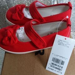新品　B  de  R     べべ　18センチ　子供　靴　シューズの画像
