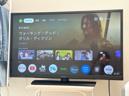 SHARP AQUOS 液晶テレビ\n