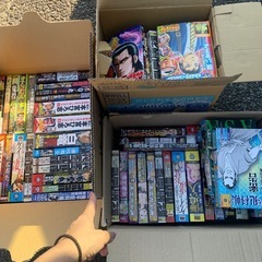 マンガ本　3箱約６０冊　コンビニの漫画本　ここ数ヶ月の間に購入し...