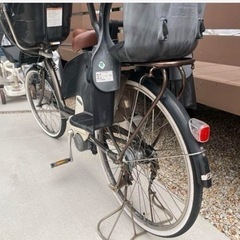 YAMAHAアンジェリーノ電動自転車3人乗り子供乗せの画像