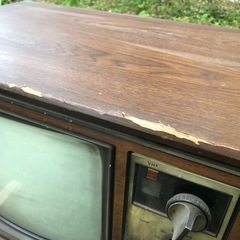 古いTV 差し上げますの画像