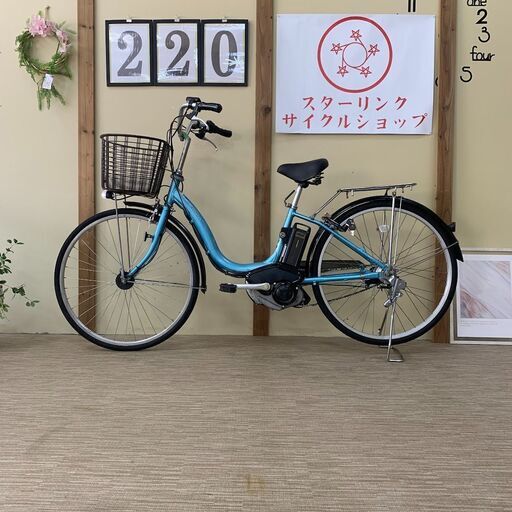 220整備済新基準良品ヤマハ バッテリー8.7ah長押し1-4 26インチ 中古車