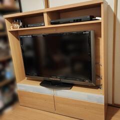 木製テレビラック差し上げます(解体済)