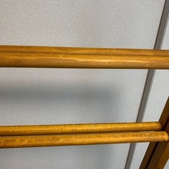 衣桁　（木製ハンガーラック）　衣紋掛けの画像