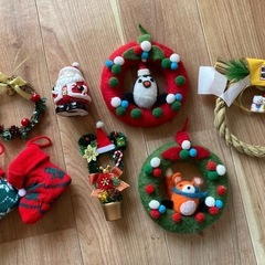 【受け渡し決定】クリスマス　お正月飾り