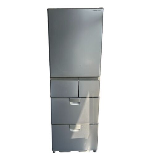 SHARP シャープ ノンフロン冷凍冷蔵庫 SJ-KE42-R ファミリー容量415L 2009年製