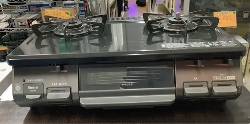 リンナイ　LPガスコンロ　KG67BK  リサイクルショップ宮崎屋　佐土原店　24.10.2F