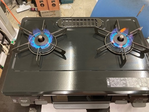 リンナイ　LPガスコンロ　KG67BK  リサイクルショップ宮崎屋　佐土原店　24.10.2F