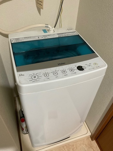 ハイアール洗濯機(シャープ電子レンジおまけ)