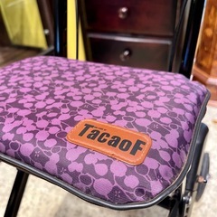 《売約済》【池上店】幸和製作所  tacaof テイコブ 福祉用品 シルバーカー ショッピングカー 歩行支援　テイコブナノンCPS03 プラムパープル の画像