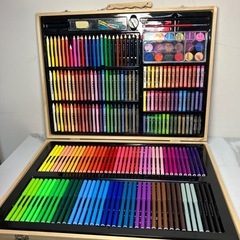 ☆値下げ☆K2410-067 お絵描きセット 中身が１つ欠品 中古