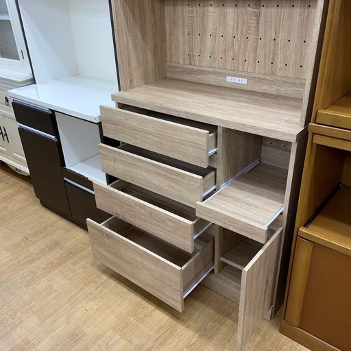 ☆ジモティ割あり☆ 食器棚 クリーニング済み SJ7259