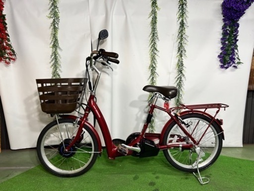 No.234 ブリヂストン ラクット20インチ内装三段B69両輪駆動電動自転車整備済み21年製造モデル