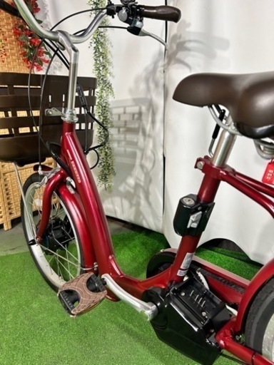 No.234 ブリヂストン ラクット20インチ内装三段B69両輪駆動電動自転車整備済み21年製造モデル