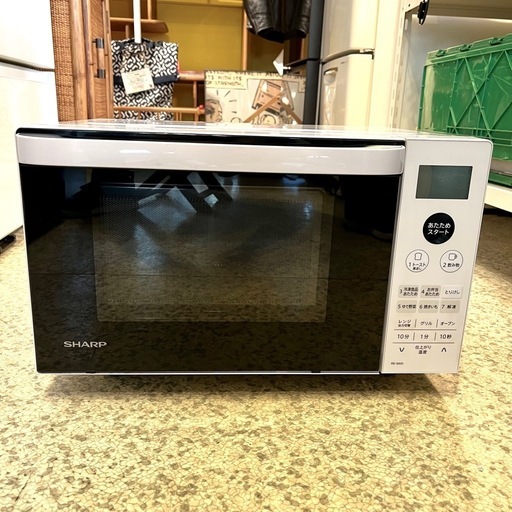 【池上店】SHARP シャープ オーブンレンジ RE-S600 2020年製  16L 角皿付き 検）電子レンジ オーブン トースター　レンジ