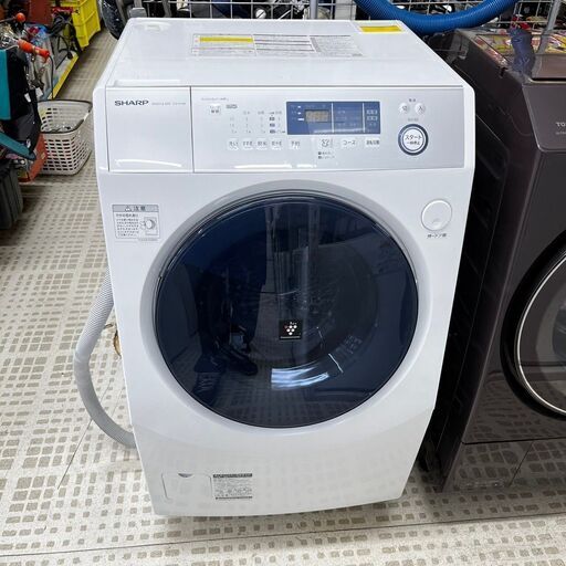 12/15SHARP ドラム式洗濯機 ES-H10D-WL 2020年製 10キロ