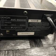 DENON AVC-S500HD DSW500Wの画像