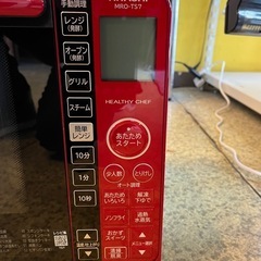 【倉庫保管中】　日立 HITACHI オーブンレンジ ヘルシーシェフ 過熱水蒸気 角皿付き　MRO-TS7 2019年製 22L 検） 電子レンジ オーブン トースター レンジの画像
