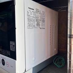 《売約済》【武蔵小山店】  TOSHIBA 東芝  オーブンレンジ グランホワイト 加熱水蒸気 角皿付き 2019年製 22L 検） 電子レンジ オーブン トースター レンジ 電子レンジ 19年 ER-SD80 品川区 リサイクルショップ ランバールーム 武蔵小山店 武蔵小山パルム 戸越銀座 の画像