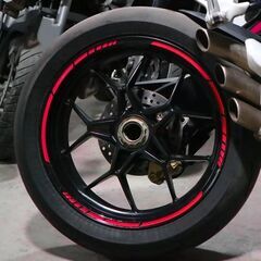 ホイール リムライン 反射 ステッカー シール タイヤ 17インチ 18インチ 対応の画像