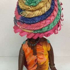 ☆日本のお土産　モダン人形　黒ちゃん　中古品　の画像