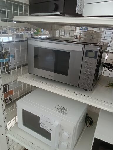 ★ジモティ割あり★ Haier 電子レンジ JM-XP2FH18G 50/60Hz 20年製 動作確認／クリーニング済み TC5179