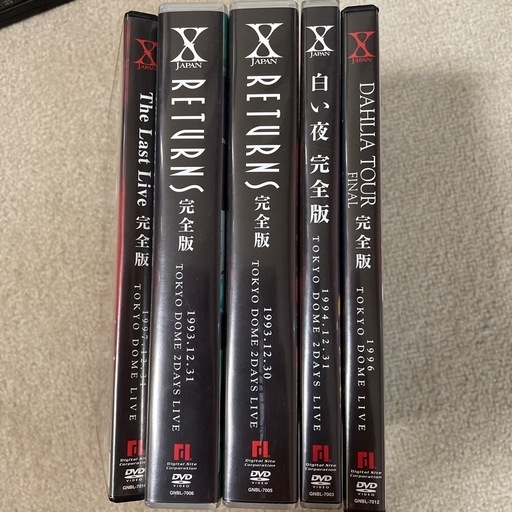 マンガ、コミック、アニメ X Japan  DVD