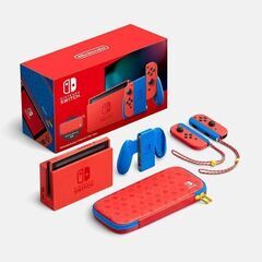 Nintendo Switch マリオレッド ブルー セット 新品未開封の画像