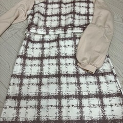 新品　長袖ワンピース　Lサイズ