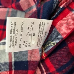 チェックシャツ　Mサイズの画像