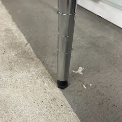 メタルラック　No.14573　シルバー　中板調整可能　収納　棚　【リサイクルショップどりーむ天保山店】の画像