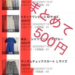 夏物処分！(冬服も入ってます)